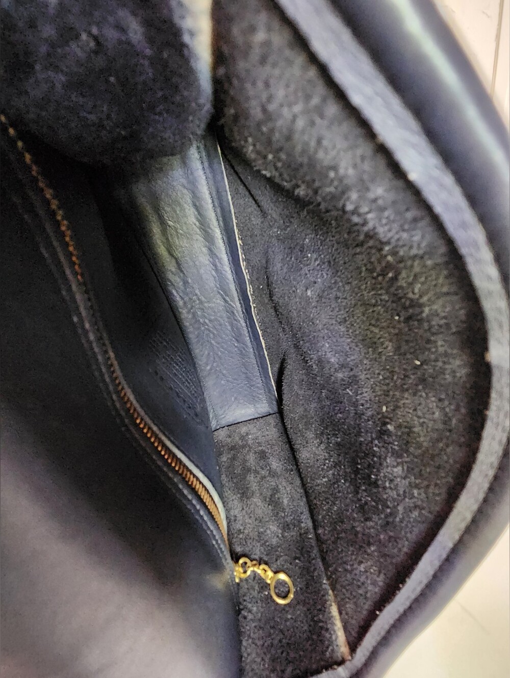 Coach Court Bag, Navy Blue No. 9870, Archival Vintage, Pre-1994 - Picture 12 of 15
